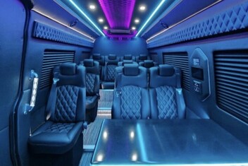 Plano Sprinter Bus Interior