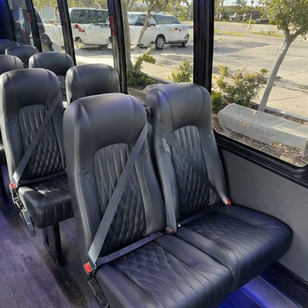 plano 35 passenger minibus rental