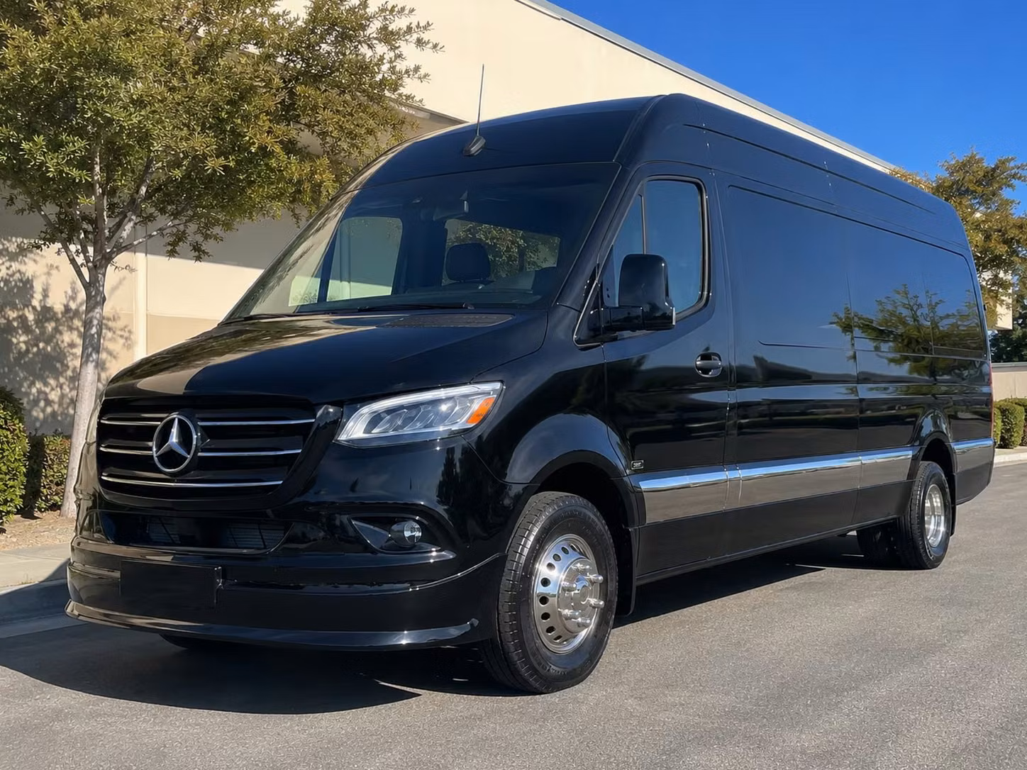plano sprinter van rental with driver