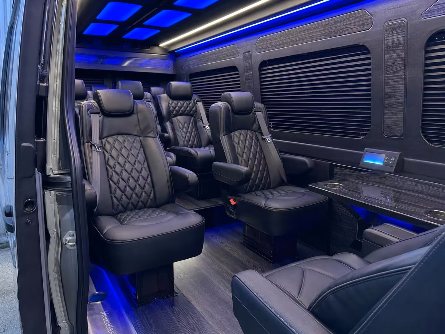 sprinter van transportation for groups and events across plano