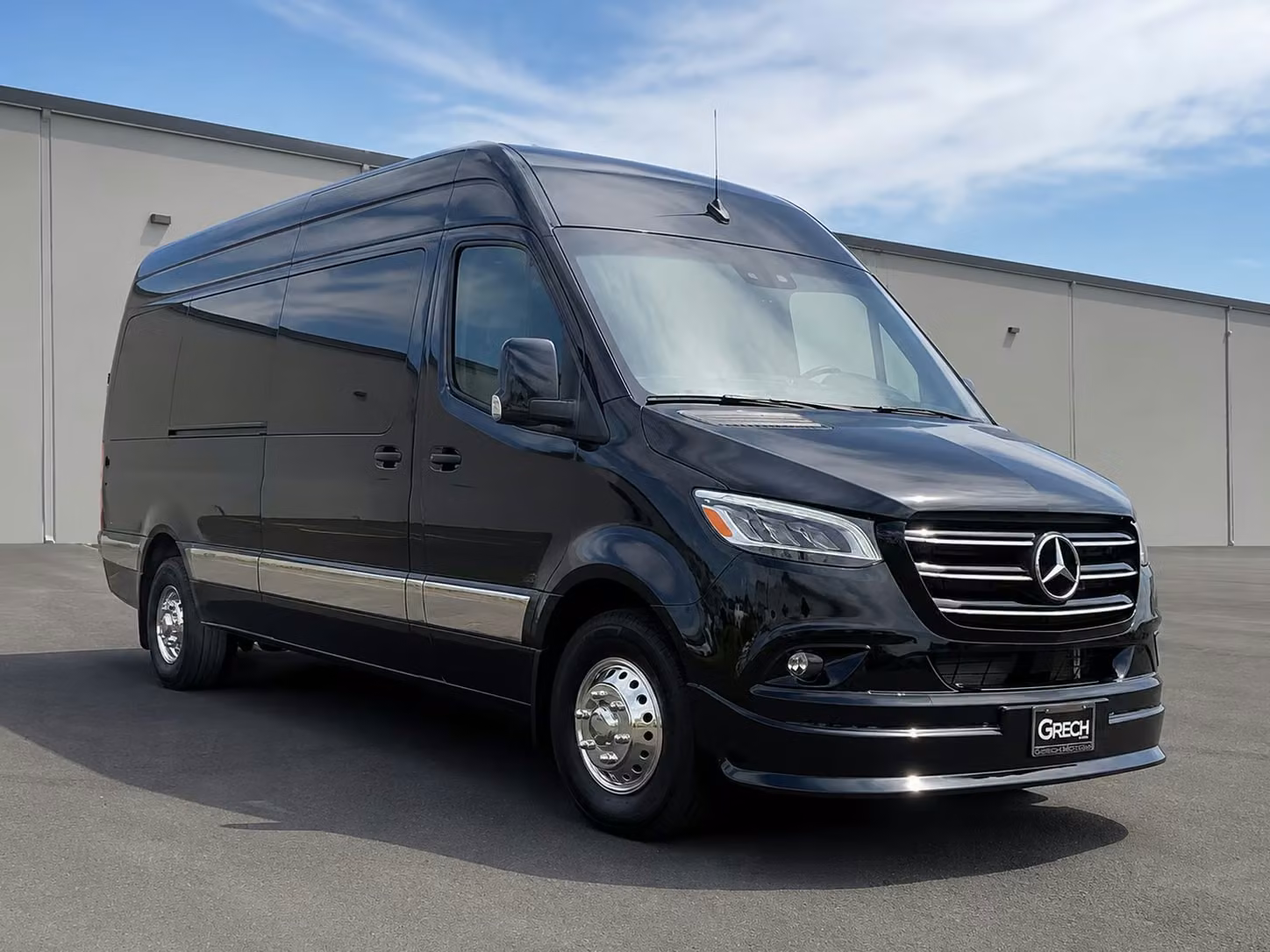sprinter van with driver